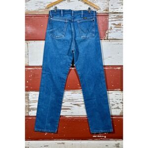 Vintage Wrangler‎ Denim Jeans Distressed Ripped Knee Classic Fit Womens 32x32.5